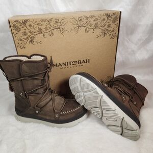 Manitobah Mukluks Women's Brown Winter Boots